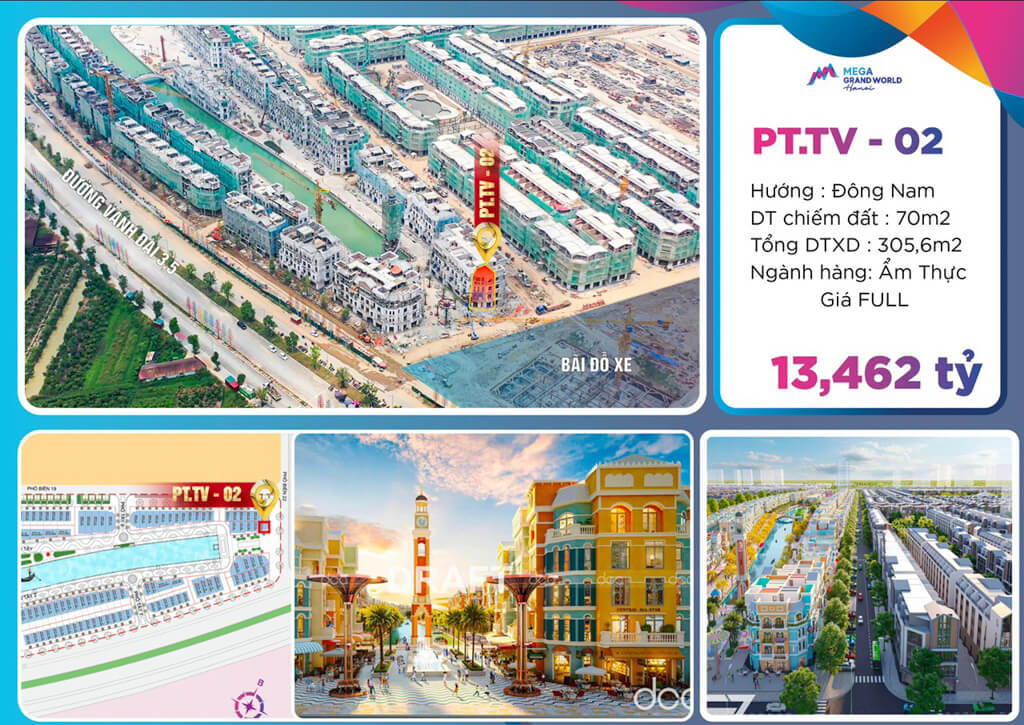 PT.TV-02 - The Venice - Mega Grand World Hà Nội