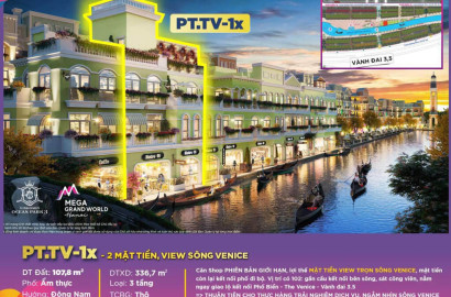 PT.TV-1X - The Venice - Mega Grand World Hà Nội