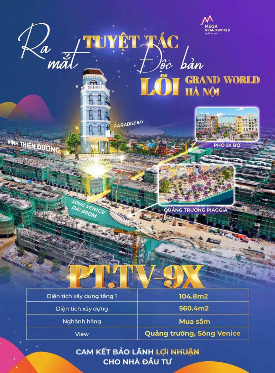 PT.TV-94 - The Venice - Mega Grand World Hà Nội