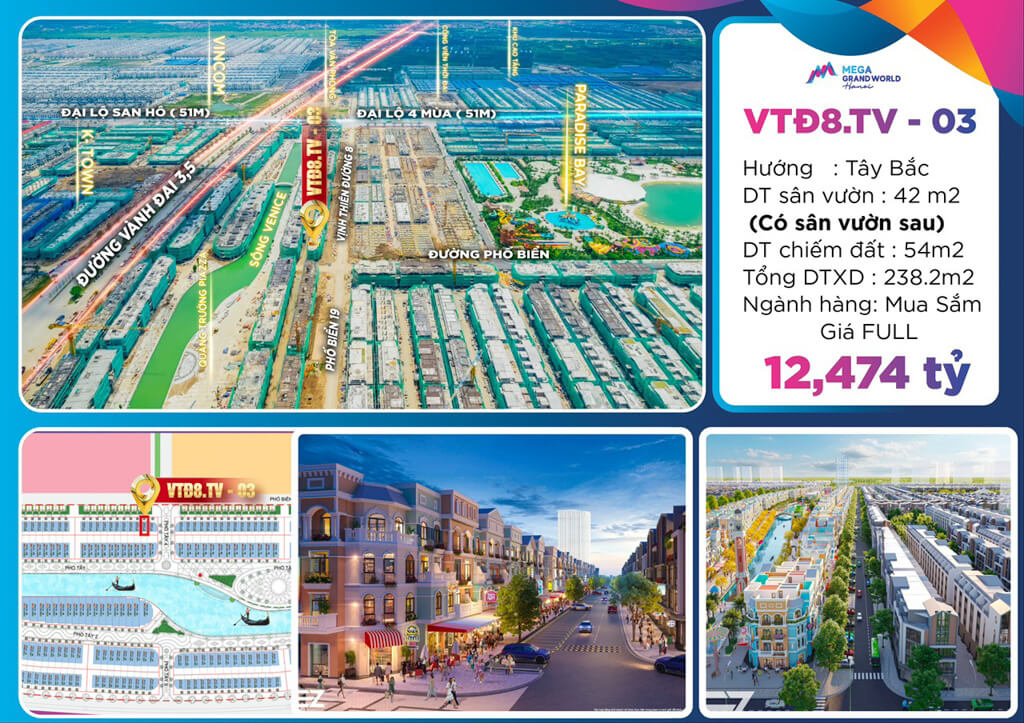 VTD8.TV-03 - The Venice - Mega Grand World Hà Nội